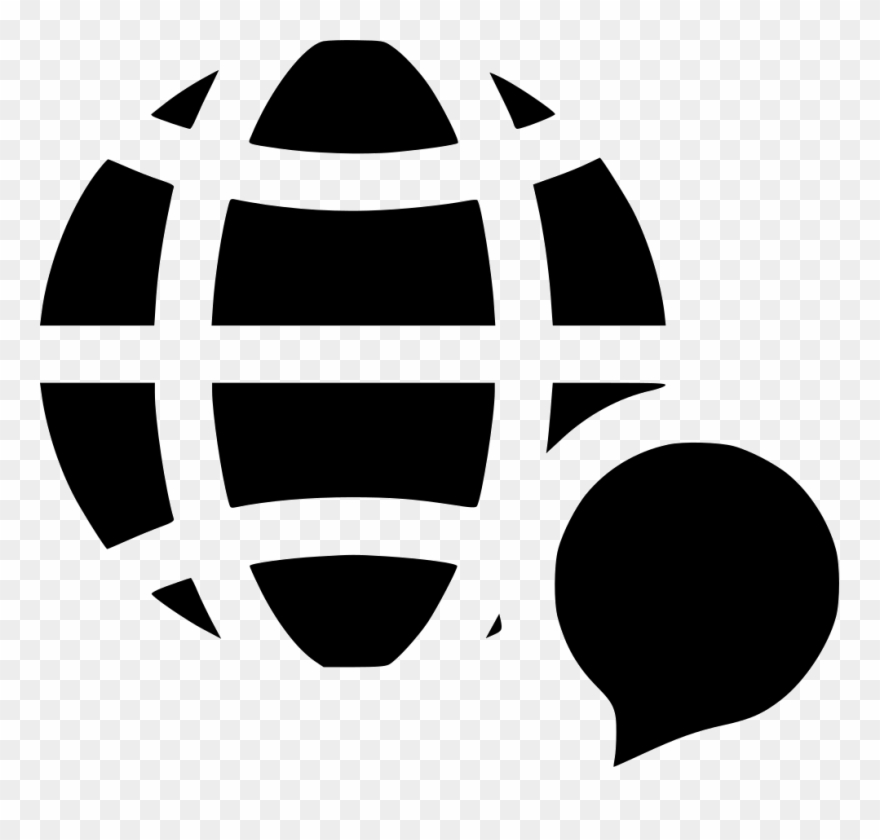 World Connect Language Web Ineternet Connect Comments - Emblem Clipart