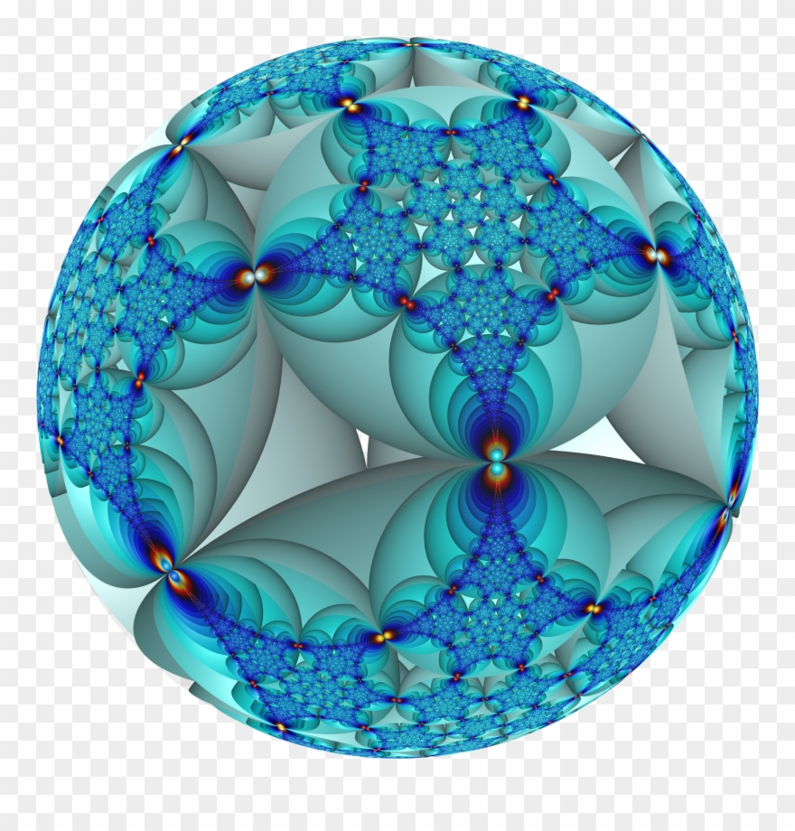 Hyperbolic Honeycomb 5 3 I Poincare - Fractal Art Clipart