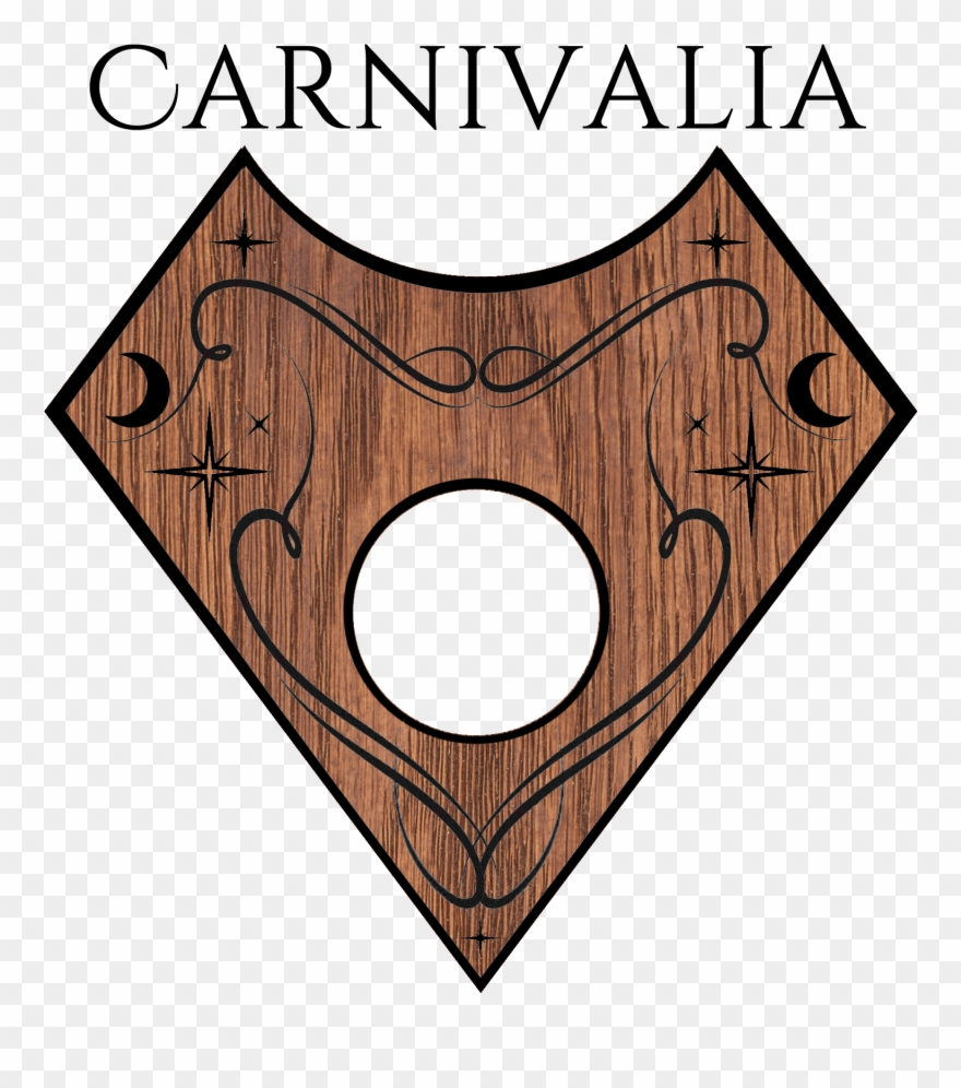 Vintage Halloween Talking Board - Graphic Design Clipart