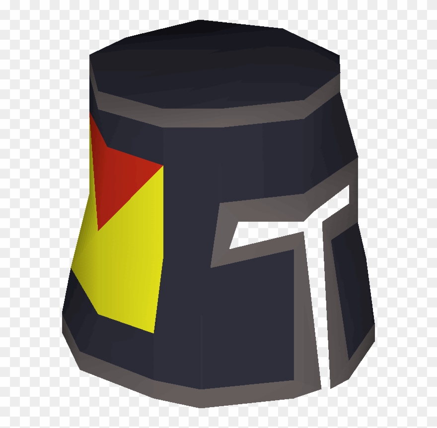 A Black Helm Is A Helmet Can Be Obtained By Completing - Rune Helm H5 Clipart