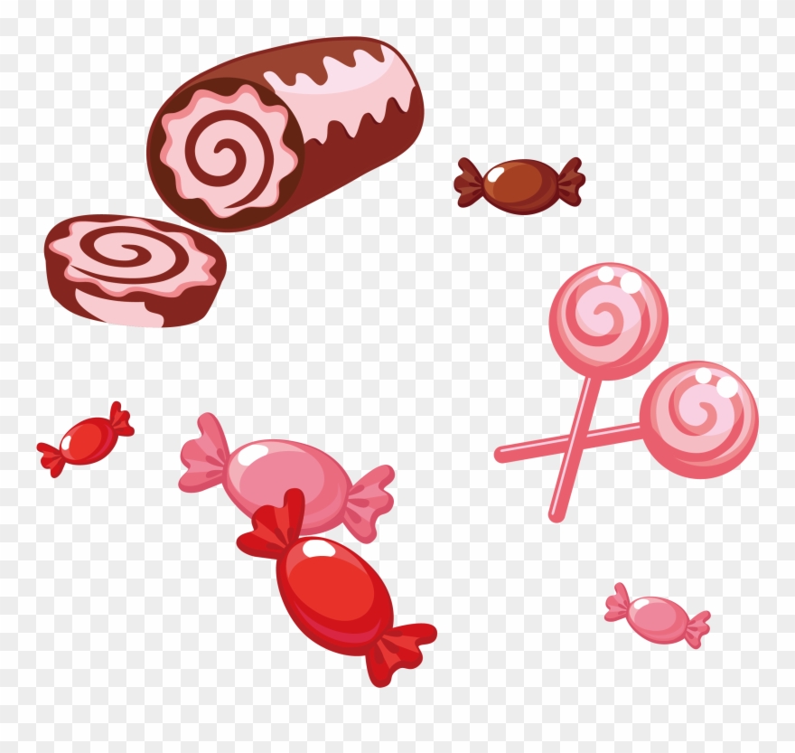 Candy Cartoon Cute Little Transprent Png Ⓒ - Bolo De Rolo Png Clipart