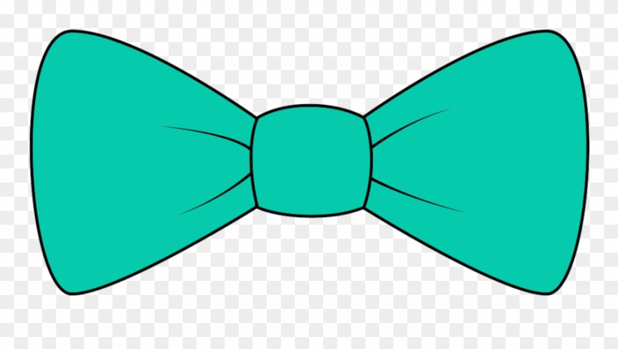 Bow Tie - Teal Bow Tie Clipart - Png Download