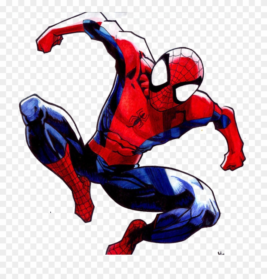 Spider-man Cartoon Free Png Image - Spiderman Png Cartoon Clipart