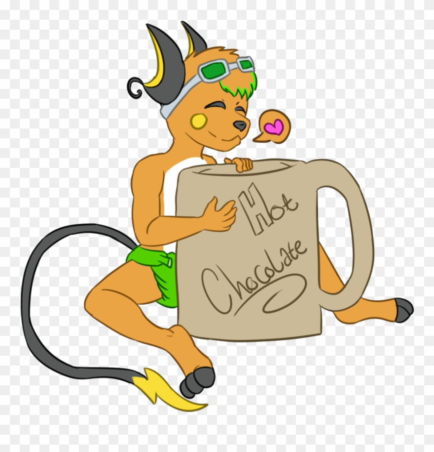 Mega Hot Chocolate - Cartoon Clipart