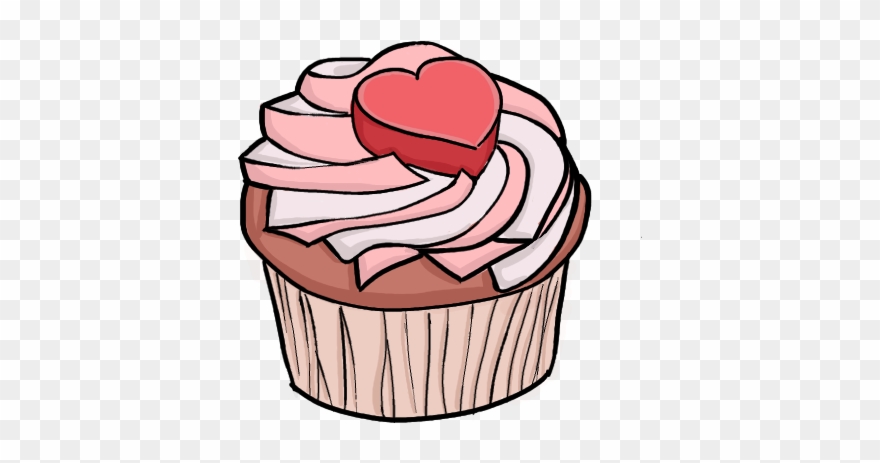 Cupcake Drawing Pencil - Cupcake Disegno Png Clipart