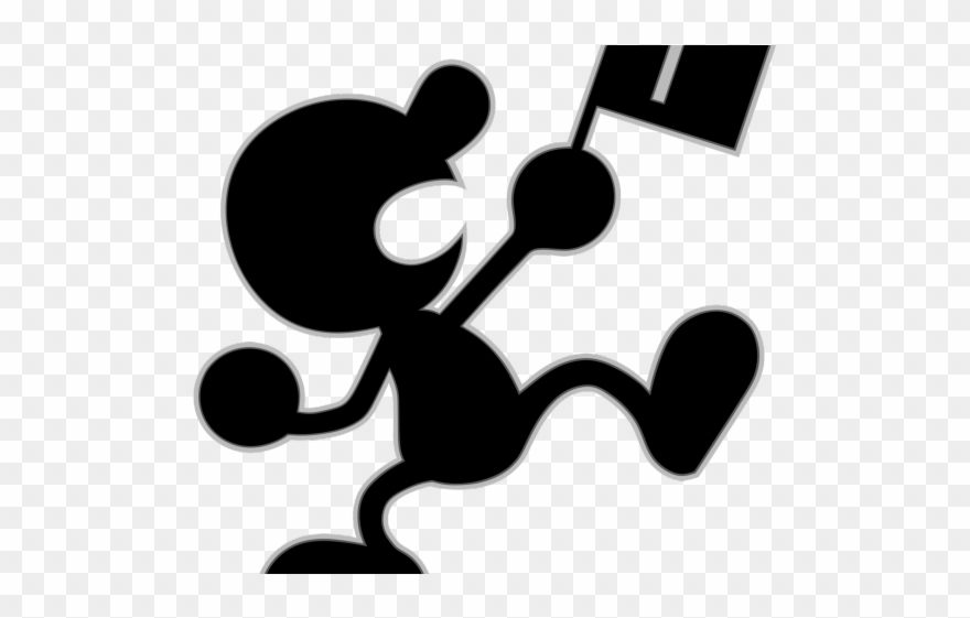 Pikachu Clipart Mr Game - Mr Game And Watch Smash Ultimate - Png Download