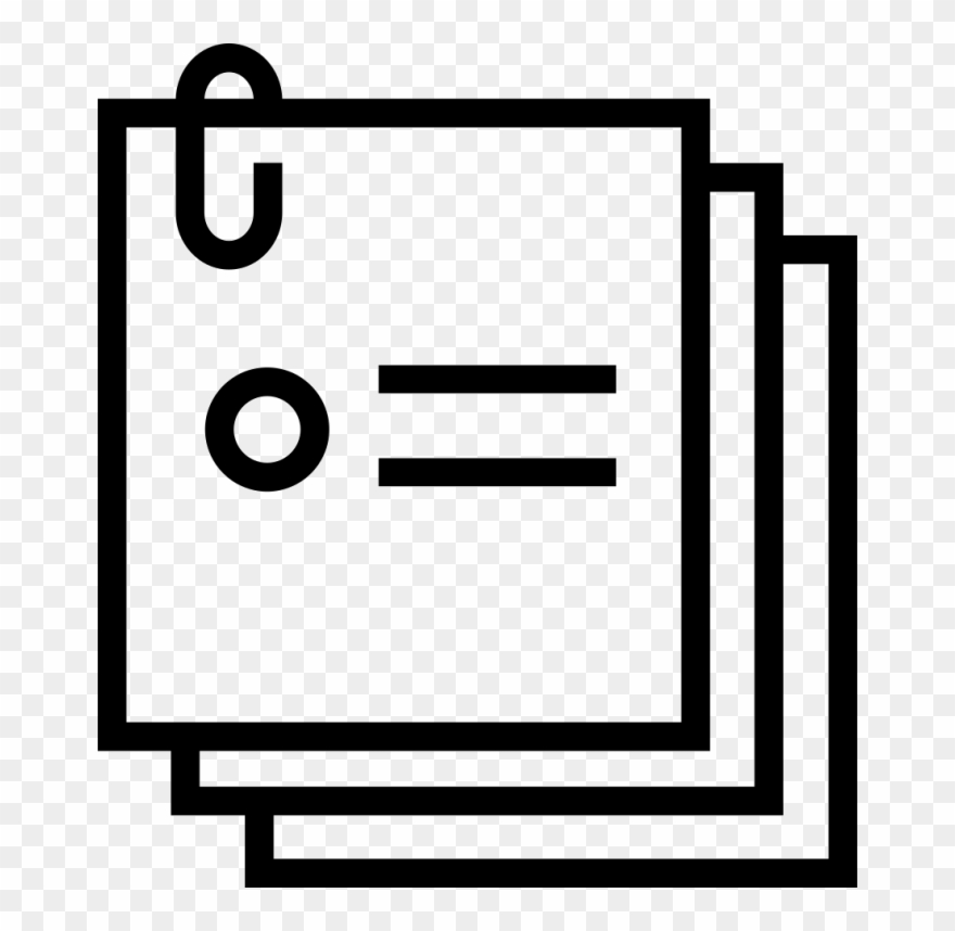 Png File Definition - Research Paper Clip Art Transparent Png