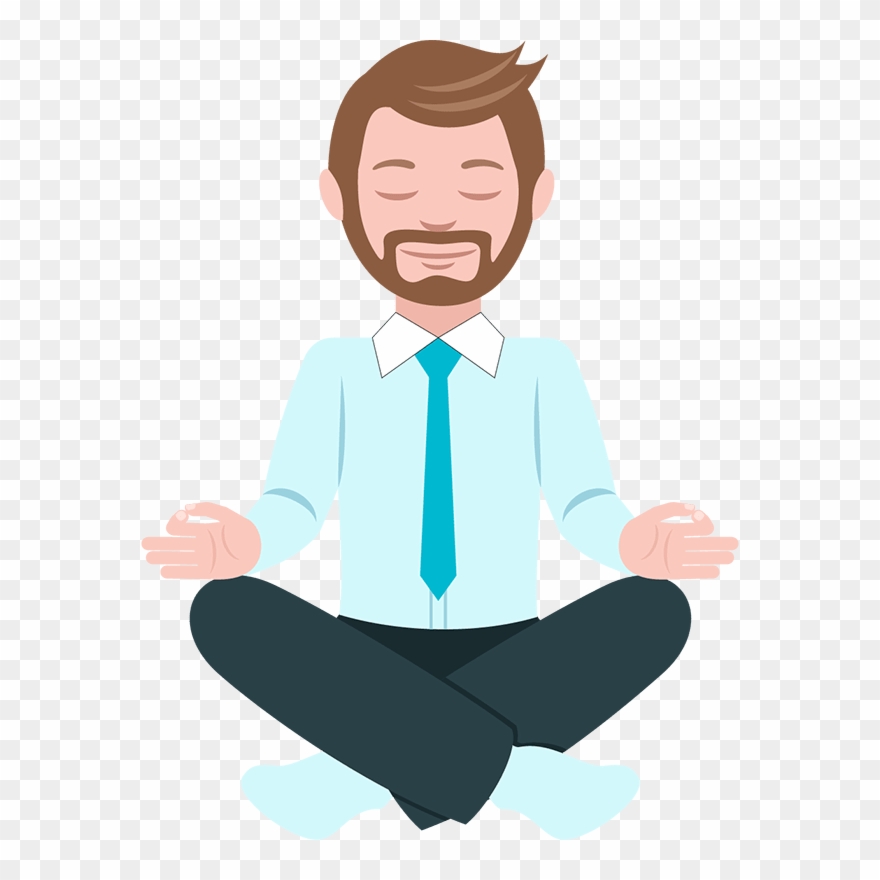 Brandlume Client Relaxed And Meditating - Motivation Clipart
