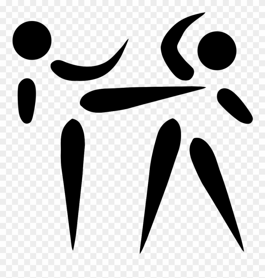 Taekwondo Pictogram Clipart