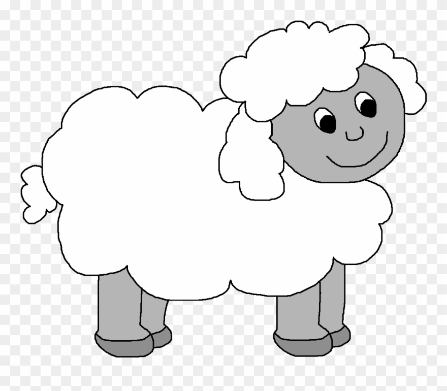 Clipart Of Sheep, Trivia And Sheep Of - Cartoon - Png Download