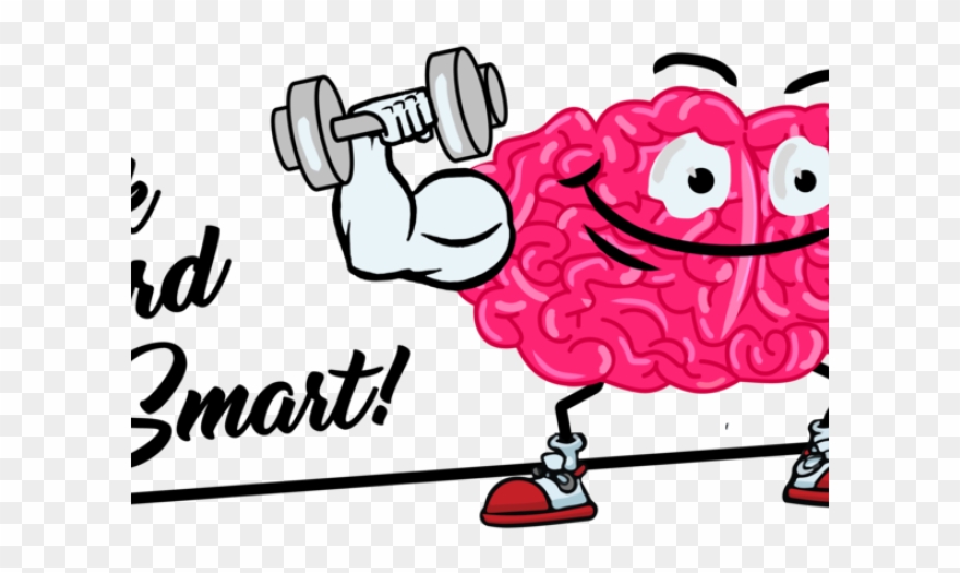 Knowledge Clipart Smart Brain - Cartoon Clipart Smart Brain - Png Download