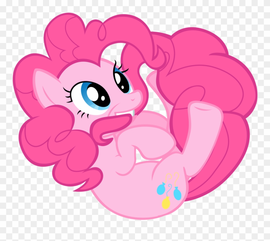 Pinkie Pie Little Pony Friendship Magic Link - Moj Mali Poni Rozeta Clipart