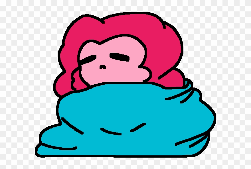 Pinkie Pie In A Blanket Xd Clipart
