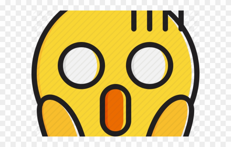 Fear Clipart Emoticon - Circle - Png Download
