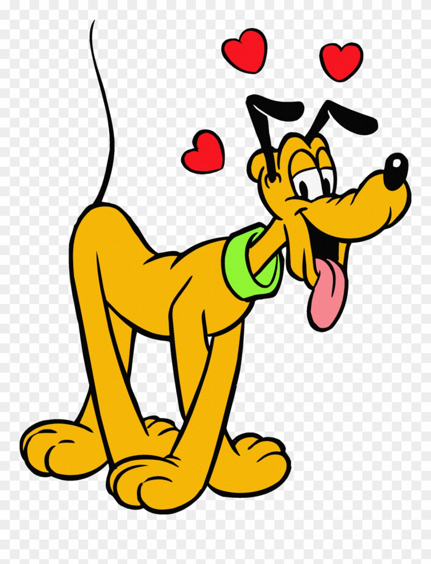 How - Mickey Mouse Pluto Disney Png Clipart
