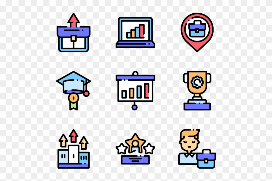 Career Advancement - Egypt Icons Clipart