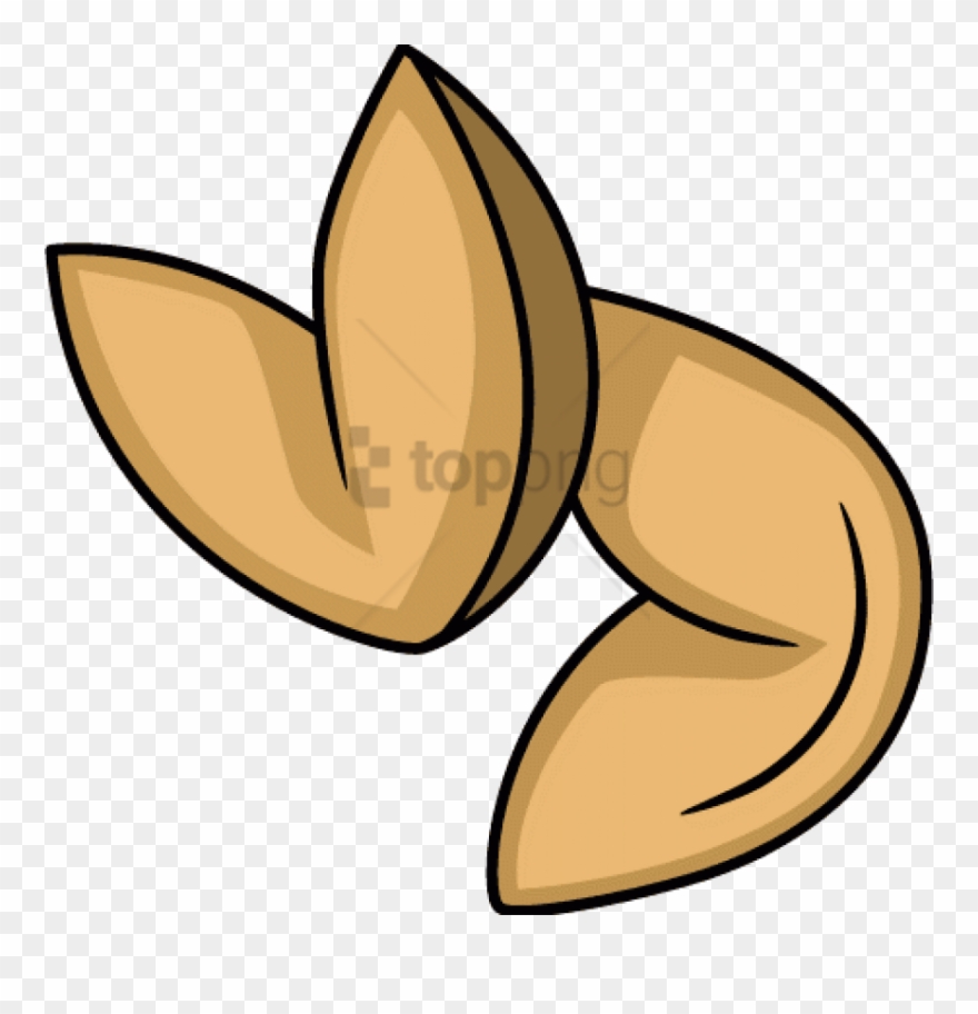 Free Png Dessert - Fortune Cookie Clip Art Free Transparent Png