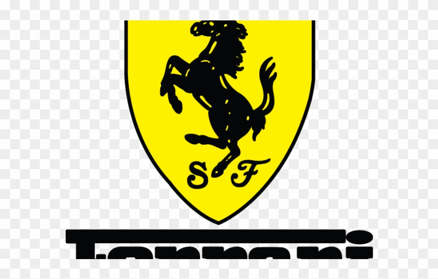 Logo Clipart Ferrari - Ferrari Logo - Png Download