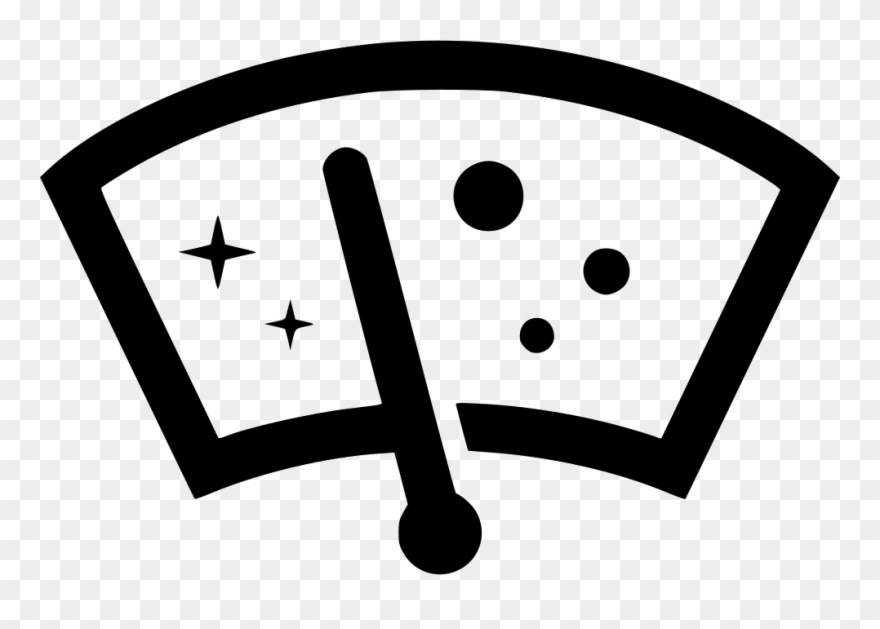 Wiper Svg Icon Free Transparent Background - Windshield Wiper Clip Art - Png Download