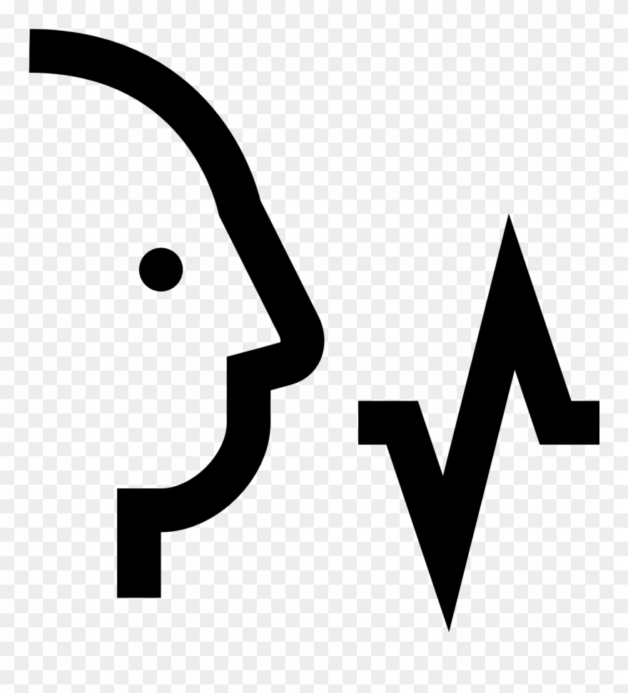 Voice Recognition Scan Icon - Voice Recognition Icon Clipart