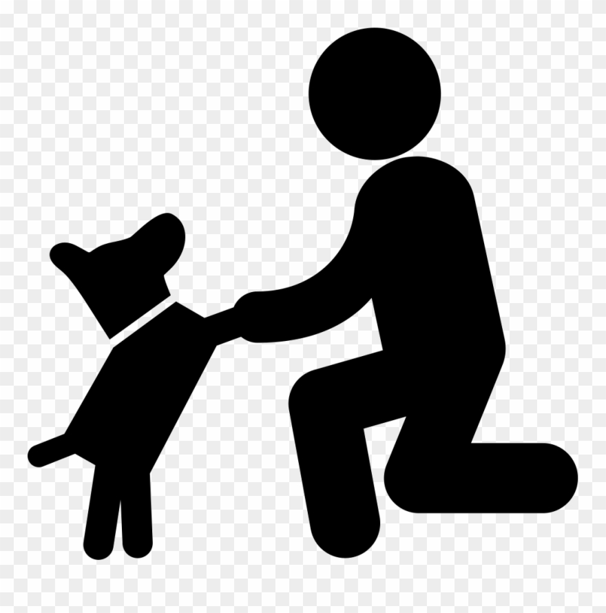 Pets Clipart Human Animal - Pet Owner Icon Png Transparent Png
