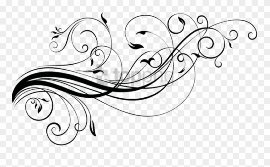 Free Png Swirl Line Design Png Png Image With Transparent - Swirls Png Clipart