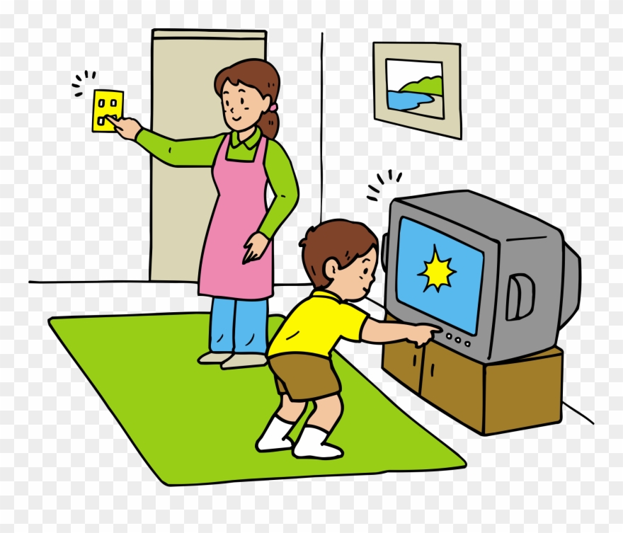 Global Warming Paris Agreement Carbon Dioxide Energy - Turn Off Electricity Cartoon Clipart