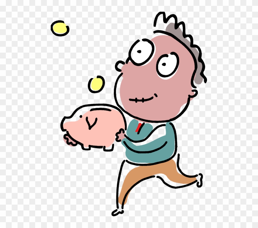 Vector Coin Penny - Cartoon Clipart