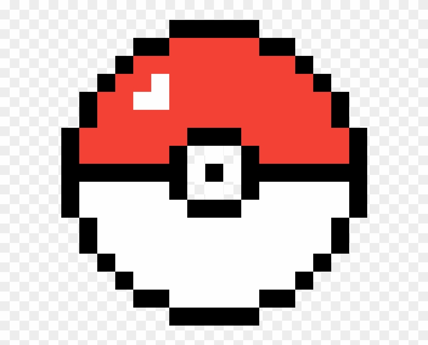 Dank Pokeball - Pokeball Pixel Art Clipart