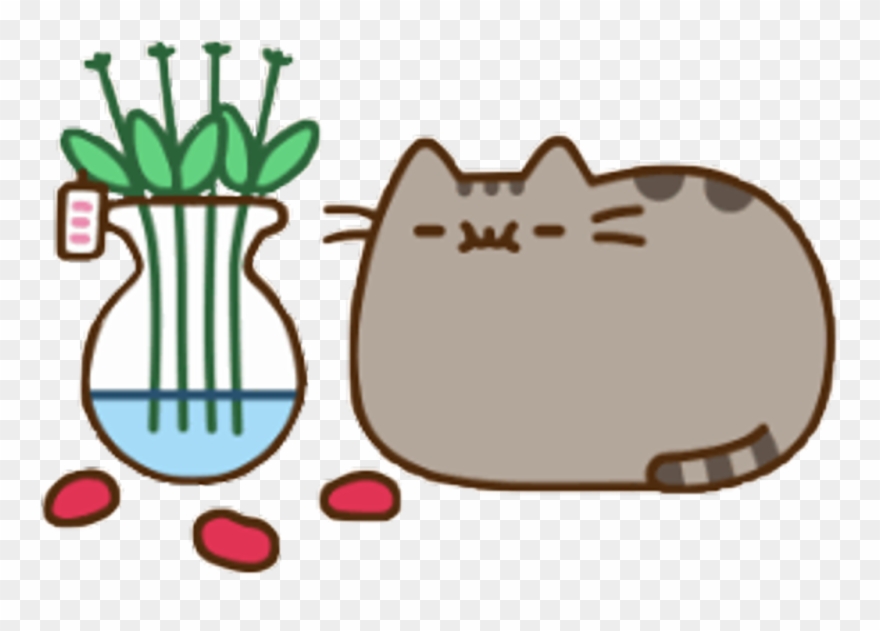 Report Abuse - Pusheen Eating Popcorn Clipart