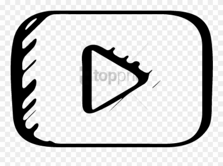 Free Png Youtube Logo Sketch Png Image With Transparent - Youtube Logo Png Sketch Clipart