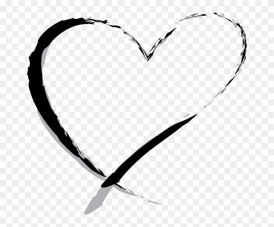 Hand Drawn Heart - Heart Clipart