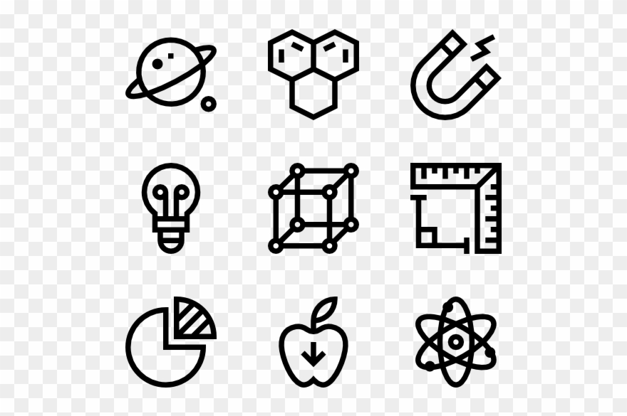 Physics - Customer Service Line Icon Clipart