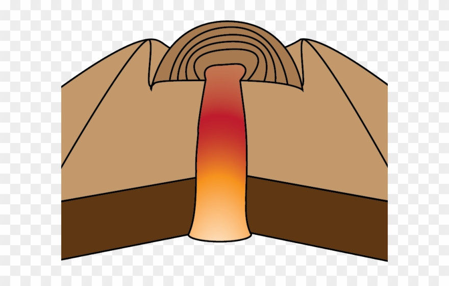 Dome Clipart Transparent - Lava Dome Volcano Clipart - Png Download