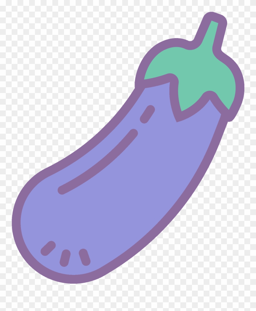 It's A Logo Of An Eggplant Clipart