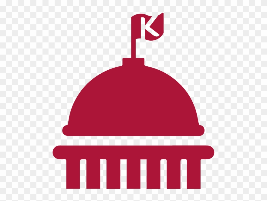 Legislative Branch - Government Icon Blue Clipart