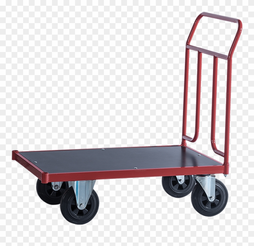 Trolley Red L - Lift Clipart
