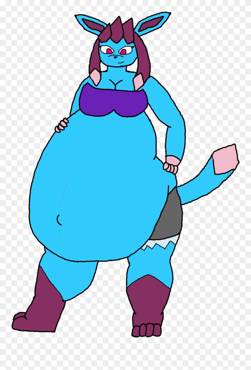 Pregnant Blizzardess - Cartoon Clipart