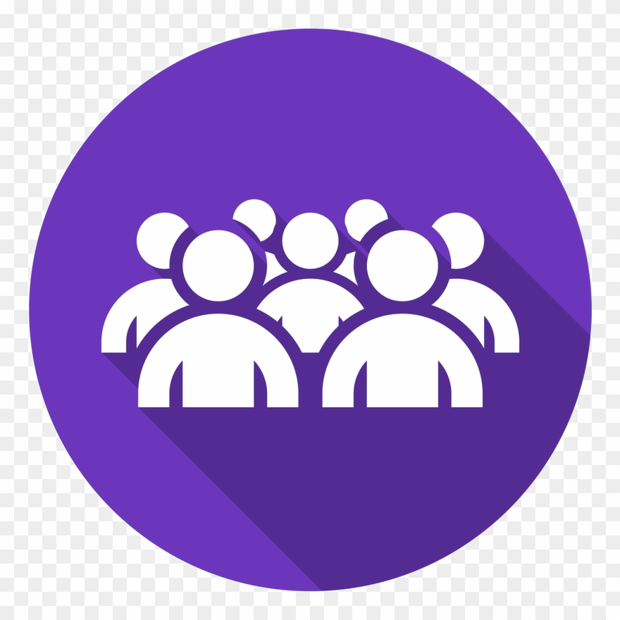 Glozed Clipart Oval - Flat Design People Icon - Png Download