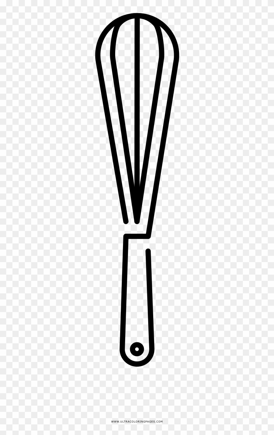Whisk Coloring Page - Drawing Clipart