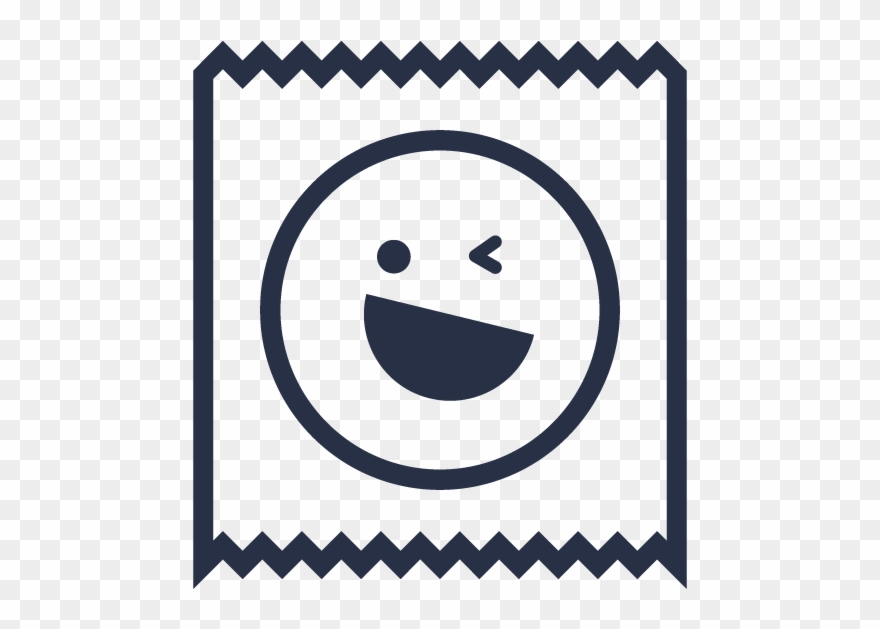 Free Condom Service - Smiley Clipart