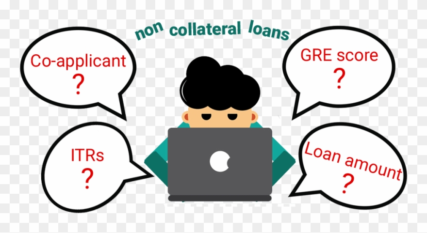 Unsecured Education Loan - Cartoon Clipart