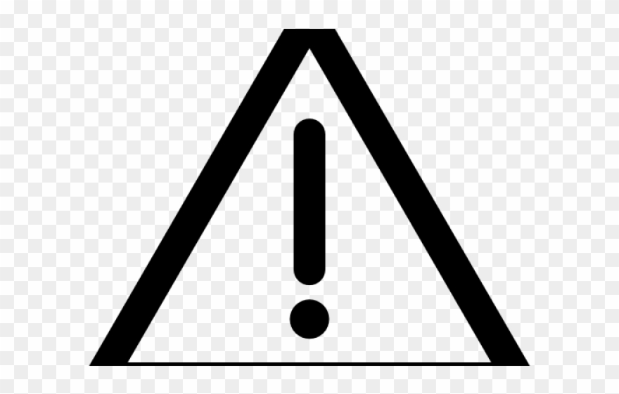 Danger Clipart Black And White - Yellow And Black Safety Signs - Png Download