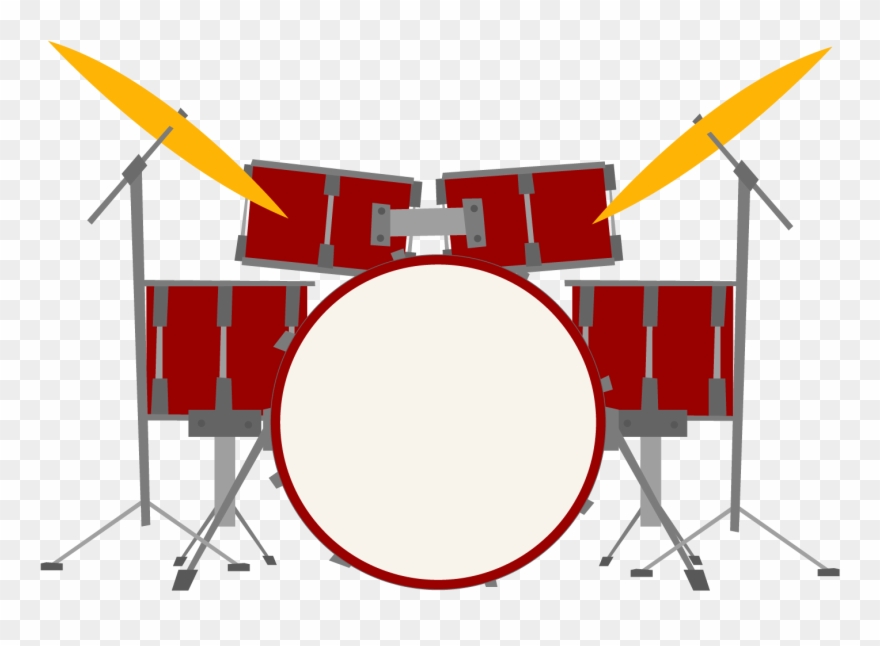 Euclidean Vector Drum Musical Instrument - Drum Clipart