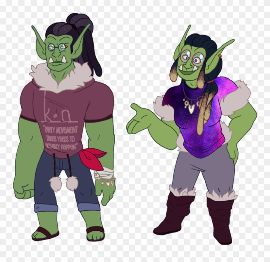 Orcs By Donut - Cartoon Clipart