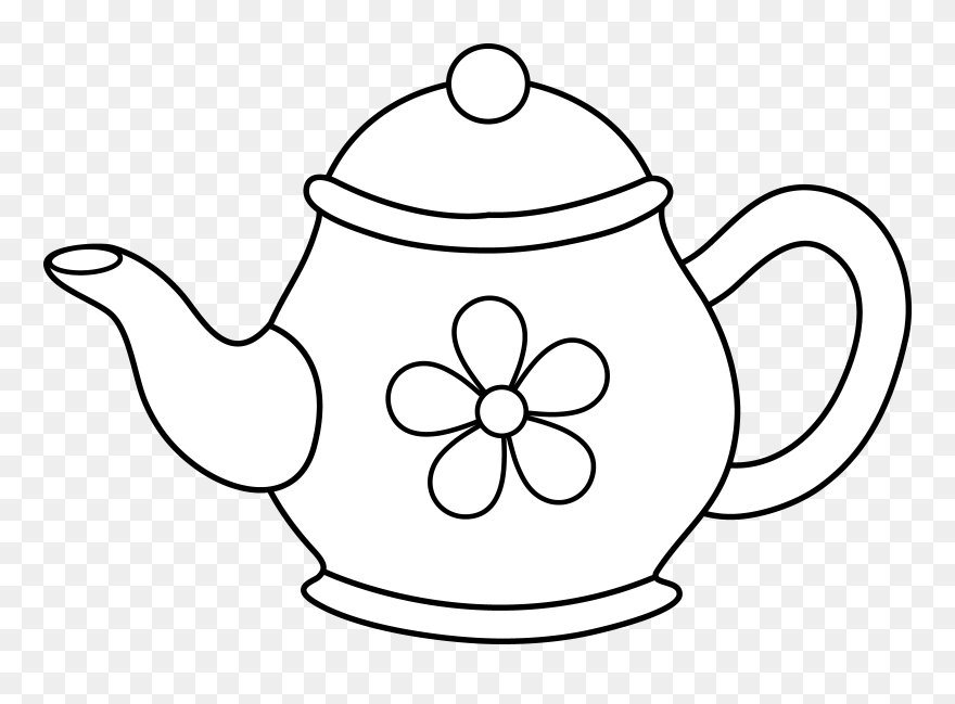 Tea Pot Clip Art - Png Download