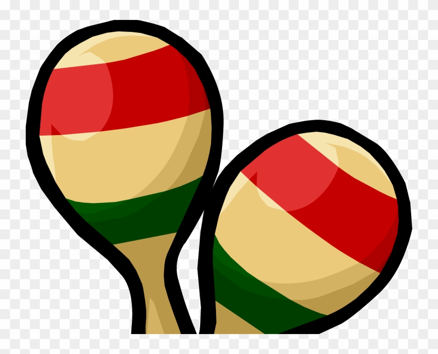 Maracas Clipart Puerto Rican - Club Penguin - Png Download