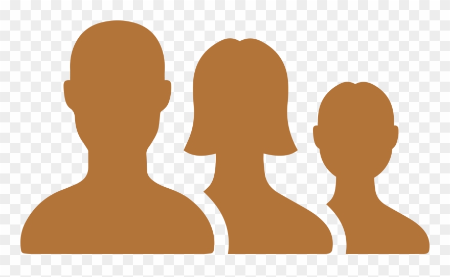 Triple Rooms - Contacts Silhouette Clipart