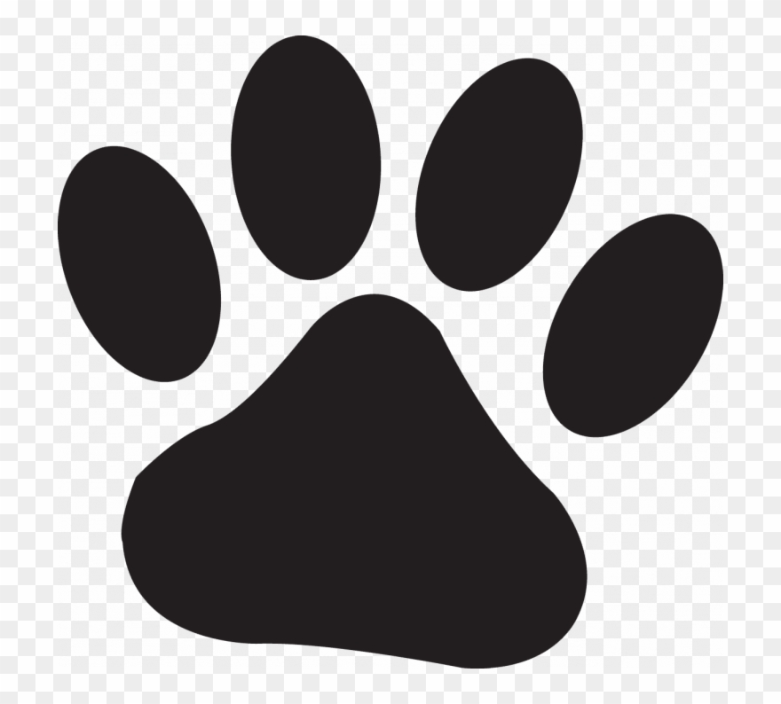 #animal Rights - Dog Paw Print Transparent Clipart
