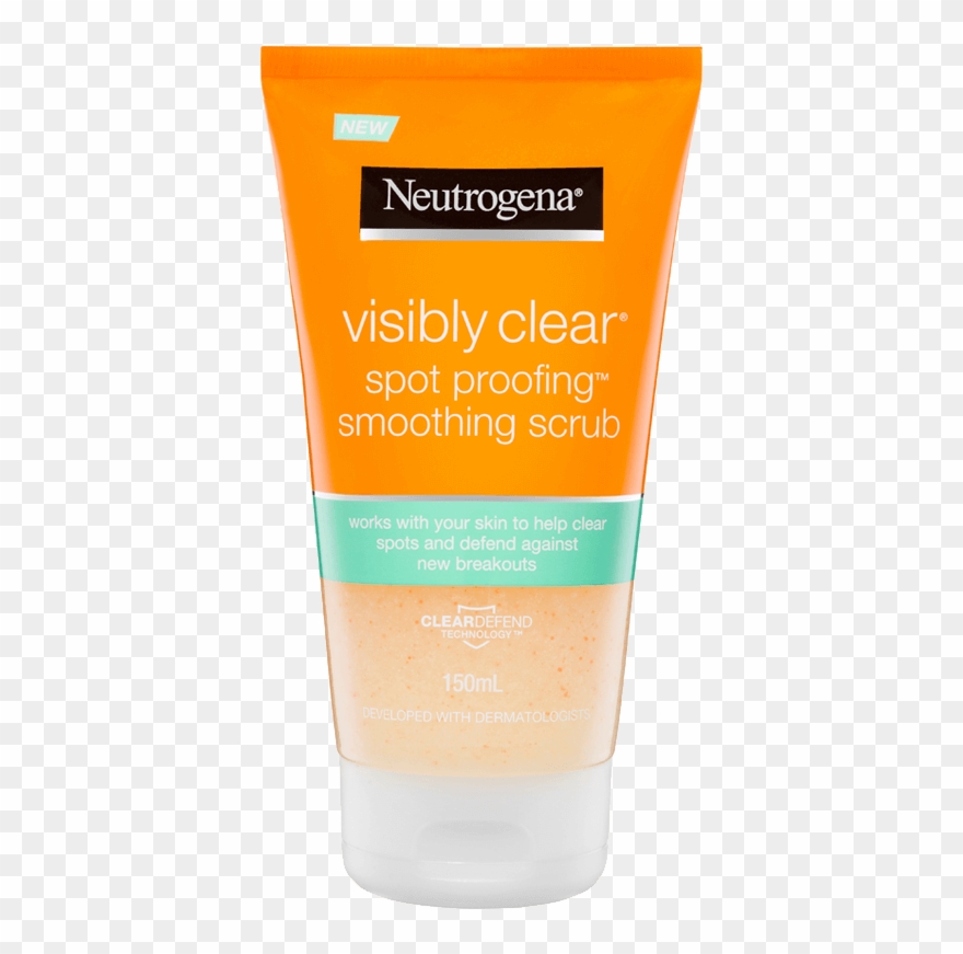 Visibly Clear Spot Proofing Scrub New - Neutrogena Visibly Clear Spot Proofing 2 In 1 Wash Clipart